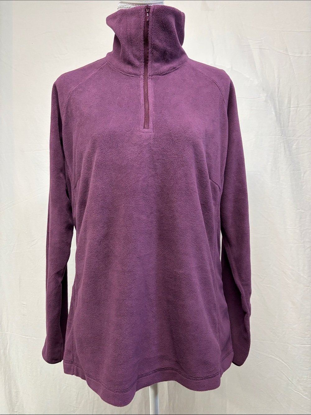 Columbia Plum Half-Zip Fleece Pullover